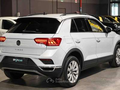 Volkswagen T-Roc 1.5 TSI ACT DSG Advanced BlueMotion Technology Bianco usata Frosinone