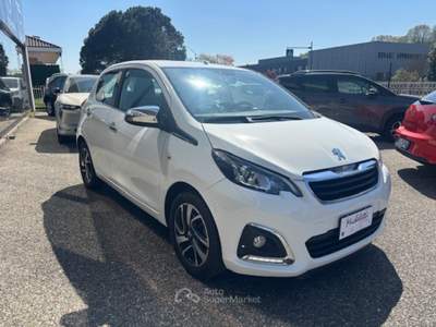 Peugeot 108 Allestimento Allure, vettura per neopatentati Bianco usata Borgomanero