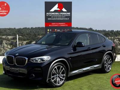 BMW X4 xDrive 20d M-Sport-X (Pelle/Laser/App/Retro) Nero usata Castellaneta