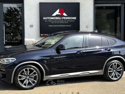 BMW X4 xDrive 20d M-Sport-X (Pelle/Laser/App/Retro) Nero usata Castellaneta