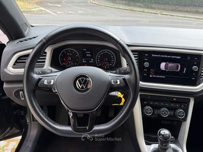 Volkswagen T-Roc 1.0 Cabrio Style Prezzo reale Nero usata Roma
