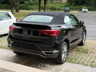 Volkswagen T-Roc 1.0 Cabrio Style Prezzo reale Nero usata Roma