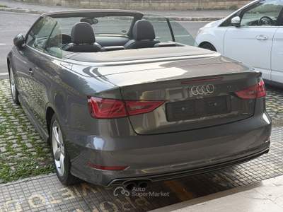 Audi A3 Cabrio Ultra S Line Automatica Tagliandi Audi Prezzo reale Grigio usata Roma