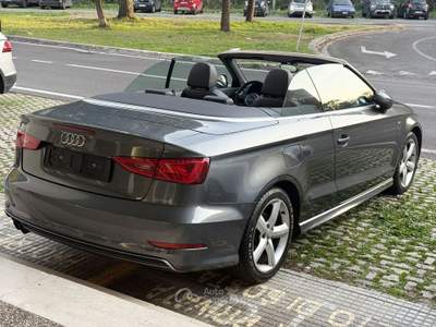 Audi A3 Cabrio Ultra S Line Automatica Tagliandi Audi Prezzo reale Grigio usata Roma