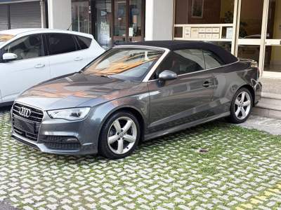Audi A3 Cabrio Ultra S Line Automatica Tagliandi Audi Prezzo reale Grigio usata Roma