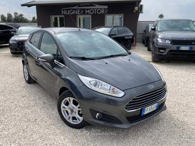 Ford Fiesta 1.0 BENZINA ECO BOOST TITANIUM 100CV NEOPATENTATI UNICO PROPIETARIO Grigio usata Corato