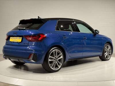 Audi A1 SPB 30 TFSI Sline S tronic S line GPL/SEDILI RISC. Blu/Azzurro usata San Biagio di Callalta