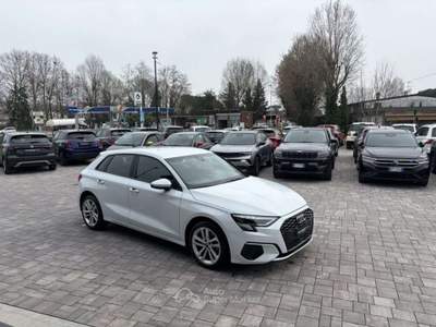 Audi A3 SPB 30 TDI S tronic ANCHE NEOPATENTATI Bianco usata Russi