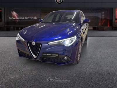 Alfa Romeo Stelvio 2.2 TD 160 CV Super Business AT8 RWD Blu/Azzurro usata Palermo