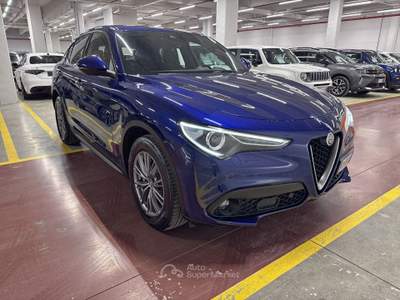 Alfa Romeo Stelvio 2.2 TD 160 CV Super Business AT8 RWD Blu/Azzurro usata Palermo
