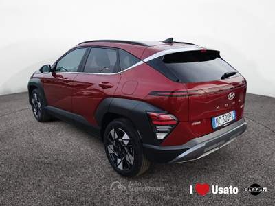 Hyundai Kona I 2017 1.6 hev Exellence 2wd dct Rosso usata Roma