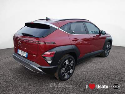 Hyundai Kona I 2017 1.6 hev Exellence 2wd dct Rosso usata Roma