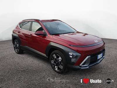 Hyundai Kona I 2017 1.6 hev Exellence 2wd dct Rosso usata Roma