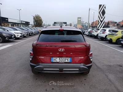 Hyundai Kona I 2017 1.6 hev Exellence 2wd dct Rosso usata Roma
