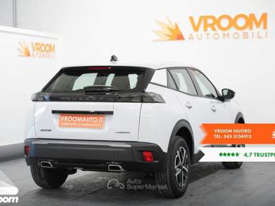 Peugeot 2008 2008 Hybrid 145 e-DCS6 Style Bianco usata Nuoro