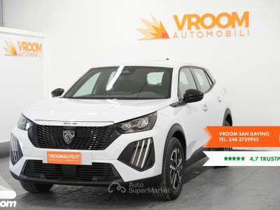 Peugeot 2008 2008 Hybrid 145 e-DCS6 Style Bianco usata San Gavino Monreale