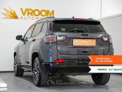 Jeep Compass Compass 1.5 Turbo T4 130 CV MHEV 2WD Summit Grigio usata Olbia