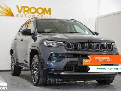 Jeep Compass Compass 1.5 Turbo T4 130 CV MHEV 2WD Summit Grigio usata Olbia Jeep Compass Compass 1.5 Turbo T4 130 CV MHEV 2WD Summit Grigio usata Olbia