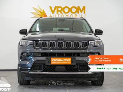 Jeep Compass Compass 1.5 Turbo T4 130 CV MHEV 2WD Summit Grigio usata Olbia