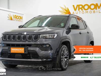 Jeep Compass Compass 1.5 Turbo T4 130 CV MHEV 2WD Summit Grigio usata Chilivani