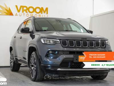 Jeep Compass Compass 1.5 Turbo T4 130 CV MHEV 2WD Summit Grigio usata Chilivani