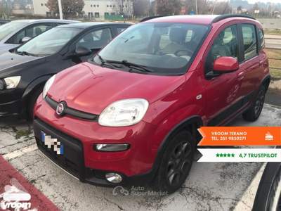 Fiat Panda Panda 0.9 TwinAir Turbo S&S 4ï¿½4 K-Way Rosso usata Teramo