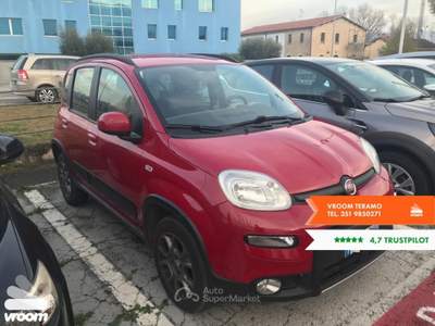 Fiat Panda Panda 0.9 TwinAir Turbo S&S 4ï¿½4 K-Way Rosso usata Teramo