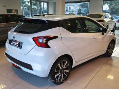 Nissan Micra Micra 1.5 dCi 8V 5p. N-Connecta Bianco usata San Michele Salentino