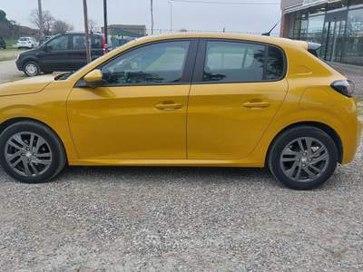 Peugeot 208 Stop&Start 5 porte Active Giallo usata SANT'AGATA SUL SANTERNO