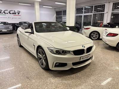 BMW Serie 4 420d 420 420d Cabrio Msport 184cv auto EURO 6B Bianco usata Rezzato
