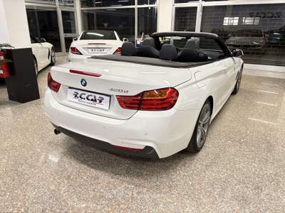 BMW Serie 4 420d 420 420d Cabrio Msport 184cv auto EURO 6B Bianco usata Rezzato