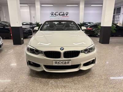 BMW Serie 4 420d 420 420d Cabrio Msport 184cv auto EURO 6B Bianco usata Rezzato