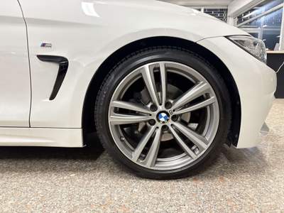 BMW Serie 4 420d 420 420d Cabrio Msport 184cv auto EURO 6B Bianco usata Rezzato