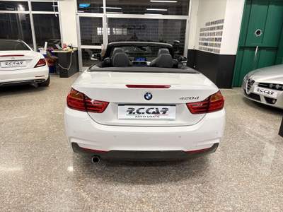 BMW Serie 4 420d 420 420d Cabrio Msport 184cv auto EURO 6B Bianco usata Rezzato