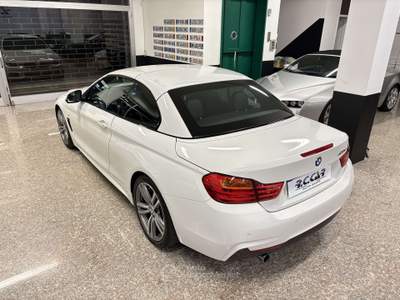 BMW Serie 4 420d 420 420d Cabrio Msport 184cv auto EURO 6B Bianco usata Rezzato
