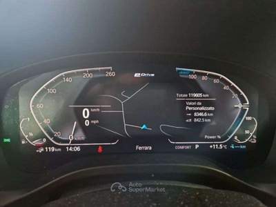 BMW X3 X3 X3 G01 2017 xdrive30e Business Advantage auto Nero usata Zola Predosa