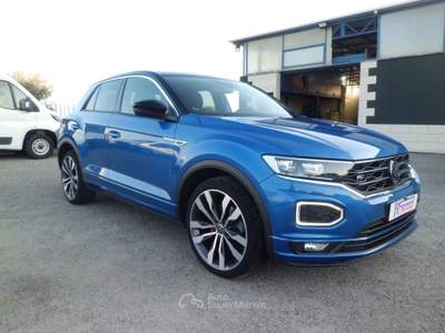 Volkswagen T-Roc SCR 150 CV DSG R-Line Blu/Azzurro usata Marconia di Pisticci
