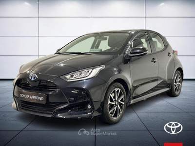 Toyota Yaris 1.5 VVT-iE Hybrid Trend E-CVT Nero usata Brescia