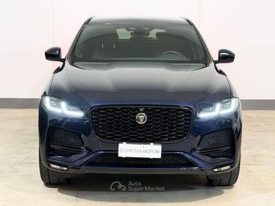 Jaguar F-Pace 2.0d i4 mhev S awd 204cv auto *GANCIO TRAINO* Blu/Azzurro usata Torbole Casaglia