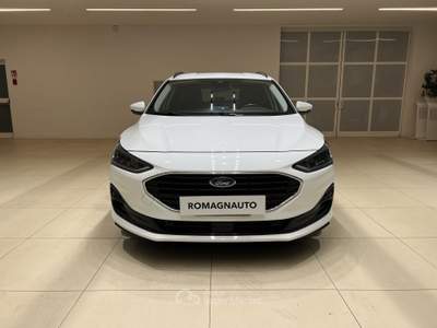 Ford Focus Focus 1.5 EcoBlue 120 CV SW Business Bianco usata Forlì