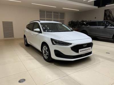 Ford Focus Focus 1.5 EcoBlue 120 CV SW Business Bianco usata Forlì