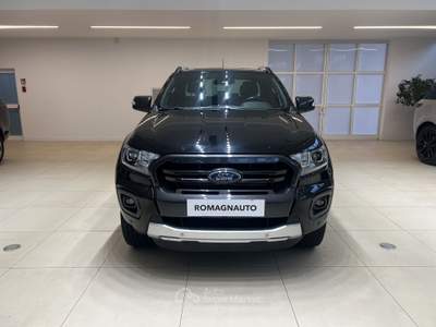 Ford Ranger Ranger 2.0 ECOBLUE aut. 213 CV DC Wildtrak 5 posti - AUTOCARRO!!! Nero usata Forlì