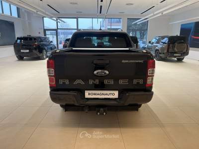 Ford Ranger Ranger 2.0 ECOBLUE aut. 213 CV DC Wildtrak 5 posti - AUTOCARRO!!! Nero usata Forlì