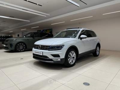 Volkswagen Tiguan 1.4 TSI 150cv DSG Executive Bianco usata Forlì