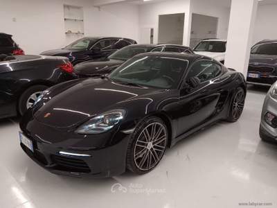 Porsche 718 718 Cayman 2.0 300CV UNIPROPRIETARIO Nero usata Ascoli Satriano