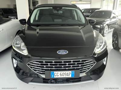 Ford Kuga Kuga 1.5 EcoBlue 120 CV 2WD Titanium X 2021 FULL LED Nero usata Ascoli Satriano