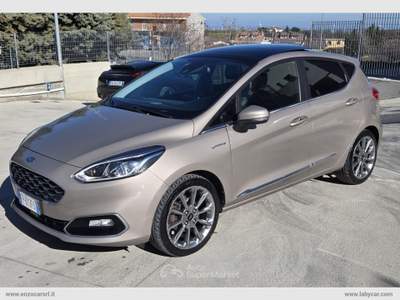 Ford Fiesta Fiesta 1.5 TDCi 5p. Vignale TETTO APRIBILE Grigio usata Ascoli Satriano