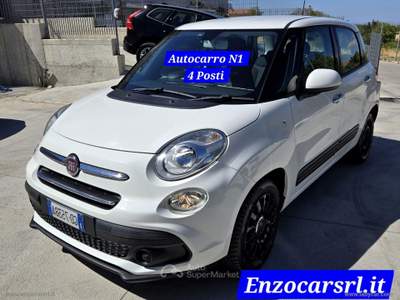 Fiat 500L 500L 1.6 MJT 120 CV Mirror AUTOCARRO 4 POSTI Bianco usata Ascoli Satriano