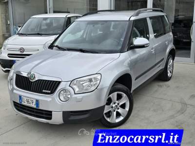 Skoda Yeti Yeti 1.6 TDI CR 105 CV Eleg. GreenLine Argento usata Ascoli Satriano