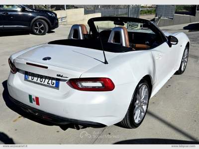 Fiat 124 spider 124 spider 1.4 MultiAir Lusso TAGLIANDI FIAT Bianco usata Ascoli Satriano